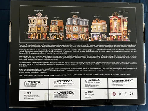Lumibricks Funwhole Brand NEW Brick Art Gallery- With Light Kit Brick Set
