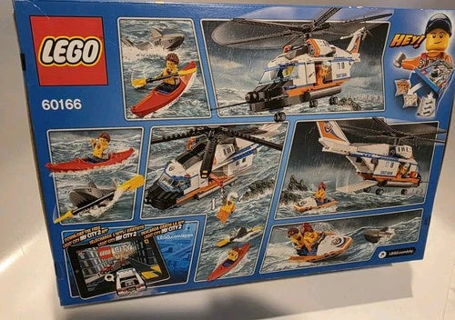 LEGO City Coast Guard Heavy-Duty Rescue Helicopter 60166 Sealed Retired