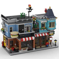 MOC-110502 Toy Shop and Deli with Interior for Modular Town 1424 Pieces MOC