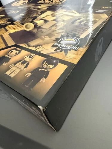 NEW Unopened Basic Fun Bendy and the Ink Machine Room Buildable Scene Block Set