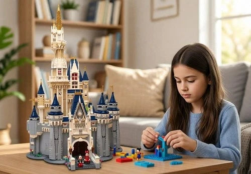 Fantasy Castle Building Blocks Set ~4060 PCS Large Display Model No Box MOC