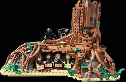 Lord of The Rings Nazgûl Escape Custom MOC 596 LEGO Piece build + digital book