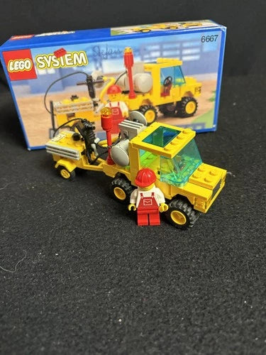 1993 LEGO 6667 Classic Town City Pothole Patcher