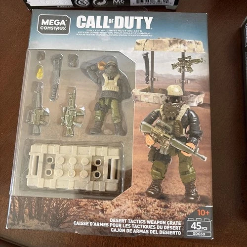 Mega Bloks Call of Duty Assault Drone Weapons Desert Tactics & Mission Weapon