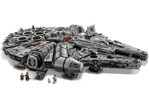 Millennium Falcon Building Blocks 75192 7541pcs Starship Compatible USA Ship