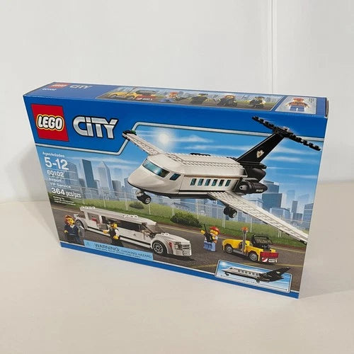 LEGO City 60102 Airport VIP Service Set New Sealed Retired Private Jet Limousine