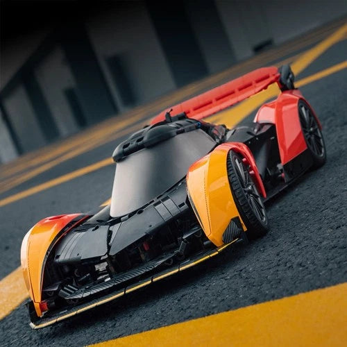 Technic 1:10 MOC McLaren SOLUS GT Orange Black SportCar Building Blocks 2135 PCS