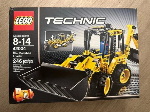 LEGO 42004 Technic Mini Backhoe Loader New Sealed