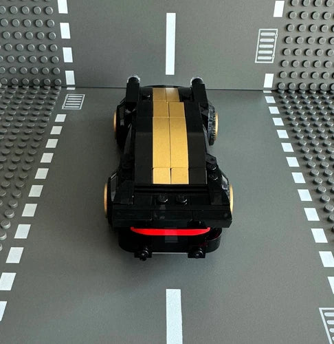 LEGO SPEED CHAMPIONS 1974 PORSCHE 911 TURBO 3.0 CUSTOM BLACK GOLD #75895 NEW