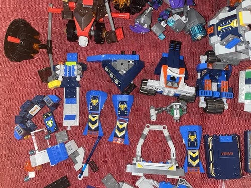 MEOW Lot Of Nexo Knights Part Pieces Partial Sets 70312 70313 70317 70322