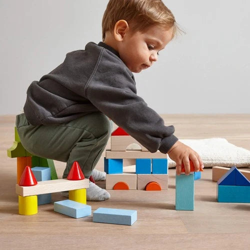 Colored Building Blocks Small Set 46 Pc (HABA)