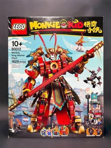 MEOW MONKIE KID: Monkey King Warrior Mech 80012 - Brand New & Factory Sealed!