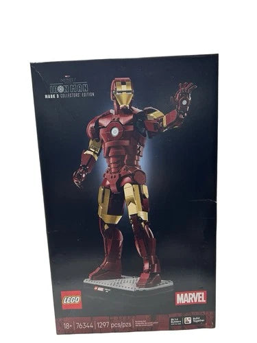 LEGO Marvel Iron Man Mark 3 Collectors Edition 76344 Building Set
