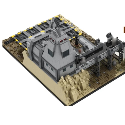 Emipre Base on Tatooine Model Building Toys Set 1927 Pieces New High Qaulity