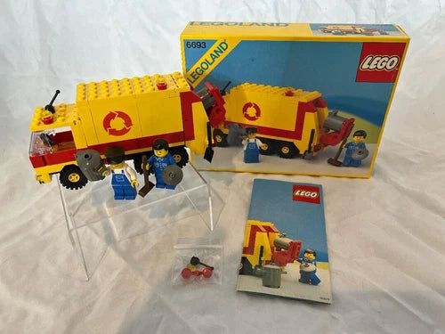 LEGO Town: Refuse Collection Truck (6693) 100% complete