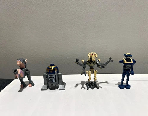 LEGO Star Wars Minifig Lot - Rare TX-20 Tactical Droid, R8-B7, Grievous sw0254,