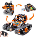 3-in-1 STEM Remote Control Building Kits - Tracked Car/ Robot/ Tank // 392pcs