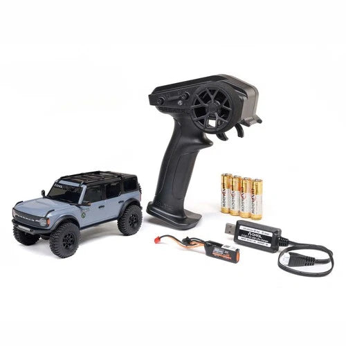 Axial AXI-2048T2 2021 Ford Bronco SCX30 Gray 1/30 RC Truck RTR