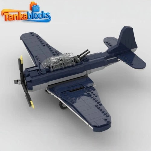 MOC-227903 Aviation SBD-5 Intrepid Dive Bomber building block Toy Christmas gift