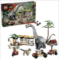 MEOW Jurassic World Raptor & Titanosaurus Tracking Mission 582 Pieces 76973 NEW