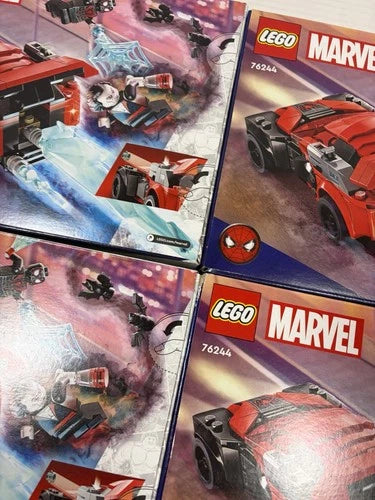 Lot of 4 - Lego Miles Morales vs Morbius sets - New Factory Sealed