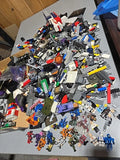 Lego Lot 10 lbs Bulk Assorted Loose Star Wars Ninjago Mega Blok Halo More Legos