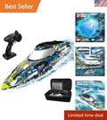 TX123 Remote Control Boat – 180° Capsize Recovery, Perfect for Family Fun