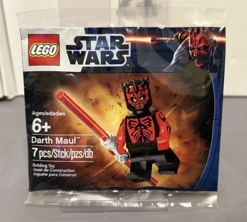 MEOW Star Wars Darth Maul Shirtless Minifigure Polybag 5000062 SEALED Rare 2012