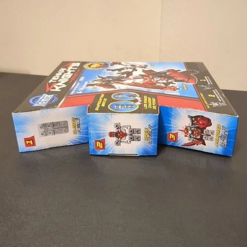 Ionix Tenkai Knights Action Pack 10505 with Rho Deviak & Bravenwolf MIB NEW