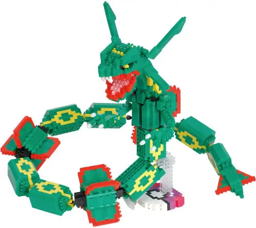 Nanoblock: Pokémon: Rayquaza Extreme Deluxe - Building Blocks Set Toy Kids New!