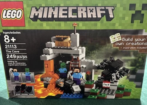 LEGO Minecraft: The Cave (21113) – BRAND NEW & SEALED