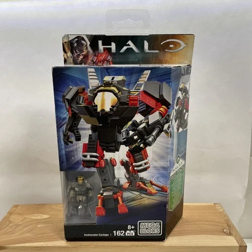 Mega Bloks Construx Halo Incinerator Cyclops DPJ86 162pc New Sealed Retired