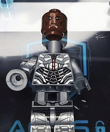 Lego Minifigure Cyborg Sh0436 Pristine Brand New Unassembled
