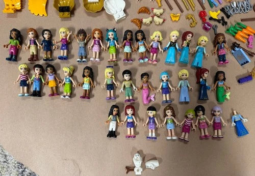 Huge Genuine LEGO Friends Mini Animal Accessory Lot 35+ Figures Horses Minecraft