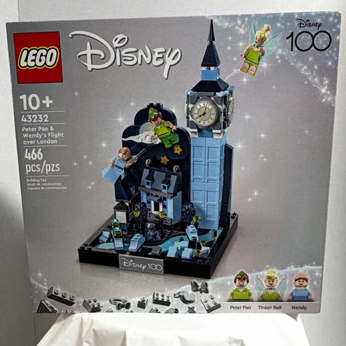 MEOW Disney 100 43232 Peter Pan & Wendy’s Flight Over London 466pcs 10+ Box