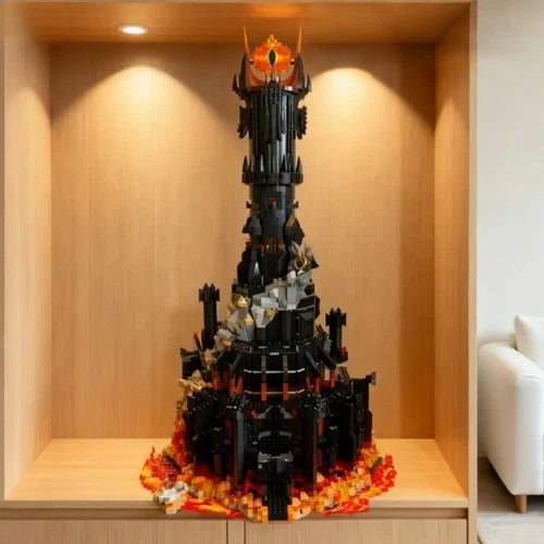 5471PCS Dark Tower Building Blocks Set Fantasy Fortress Brick Model Kit with Fig