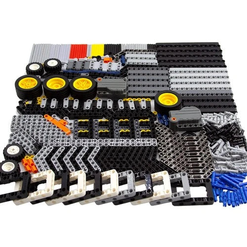 pc Technic Parts Kit EV3 Compatible Robot Car STEM DIY Building Blocks