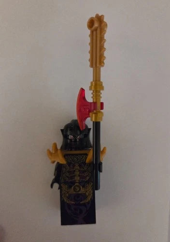 Lego Ninjago Rebooted 70728 Overlord Golden Master Minfigure With Throne Rare