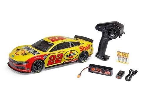 Losi NASCAR 1/12 RC Car Joey Logano #22 Shell-Pennzoil Ford Mustang LOS1122522