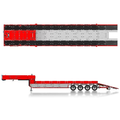 Mould King 19015T Trailer Truck Remote Control Building Block Toy Collection