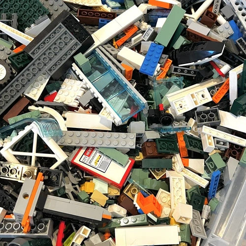 LEGO 15 lbs Pounds Random Parts Pieces Building Plates Blocks Bricks Bulk Lots