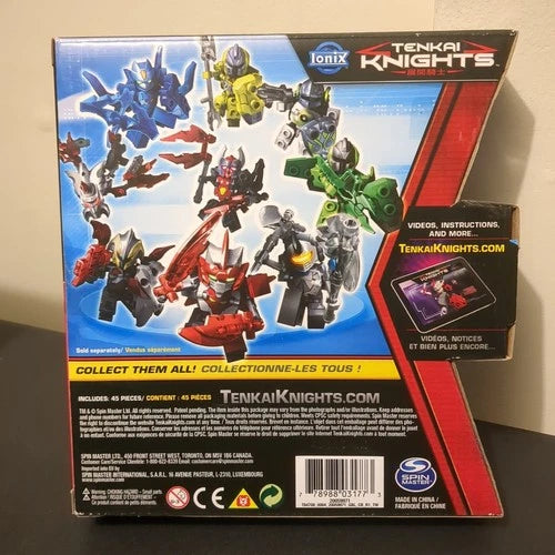 Ionix Tenkai Knights Action Pack 10505 with Rho Deviak & Bravenwolf MIB NEW