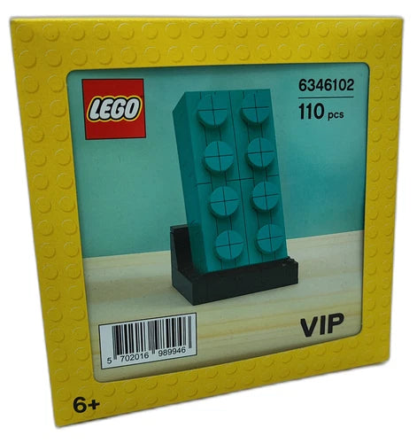 Lego 6346102 VIP 2X4 Brick Turquoise New OVP
