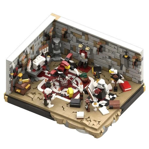 Altar Summoning Ritual Scene 1810pcs Building Bricks Construction Toy