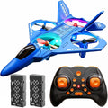 RC Plane ABS Fighter Jet Drone Flying Toy for Kids Birthday Gift