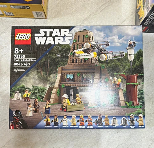 MEOW Star Wars Yavin 4 Rebel Base 75365 1066pcs 8+ Minifigure Set Box