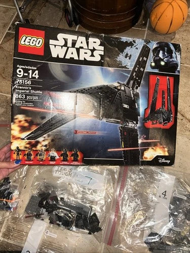 LEGO Star Wars Krennic's Imperial Shuttle 75156 Incomplete? READ‼️