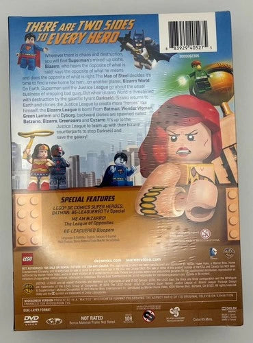MEOW DC Super Heroes Justice League Vs Bizarro League With Batzarro Minifigure