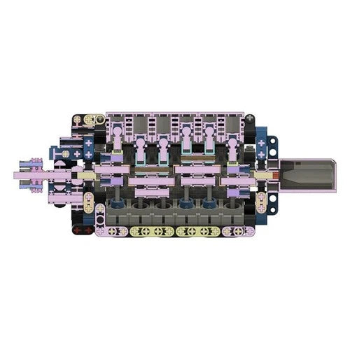 Modubrix MOC-164609 42 Cylinder Radial Engine – R-2160 Tornado 691 Parts
