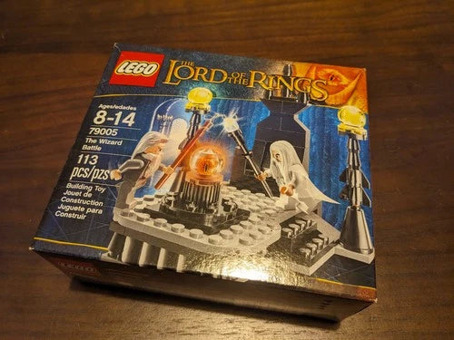 MEOW 79005 The Wizard Battle, LOTR, Saruman/Gandalf, NEW SEALED Collector Box